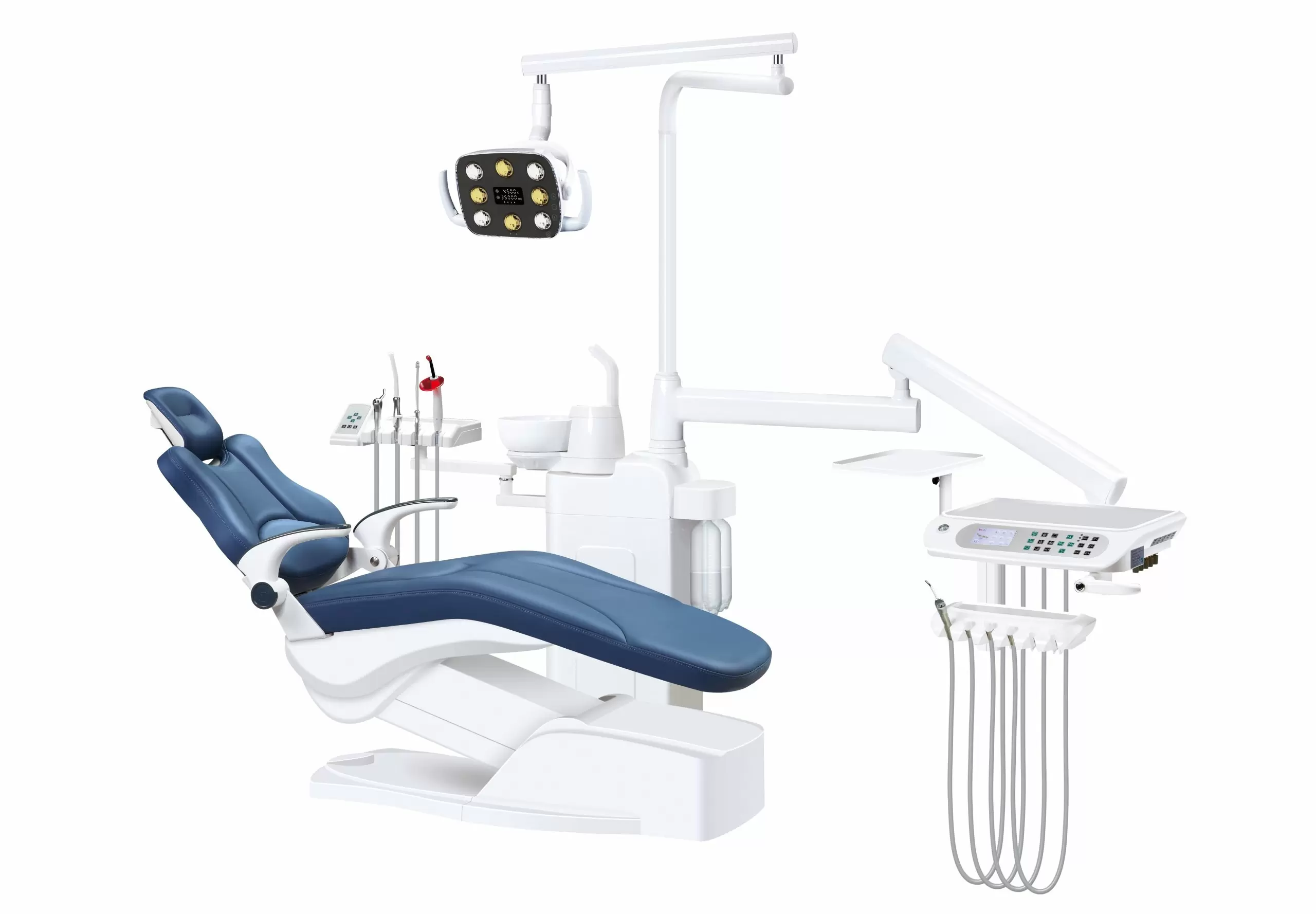 Packed dental chair unit reference for international shipping and customs documentation planning